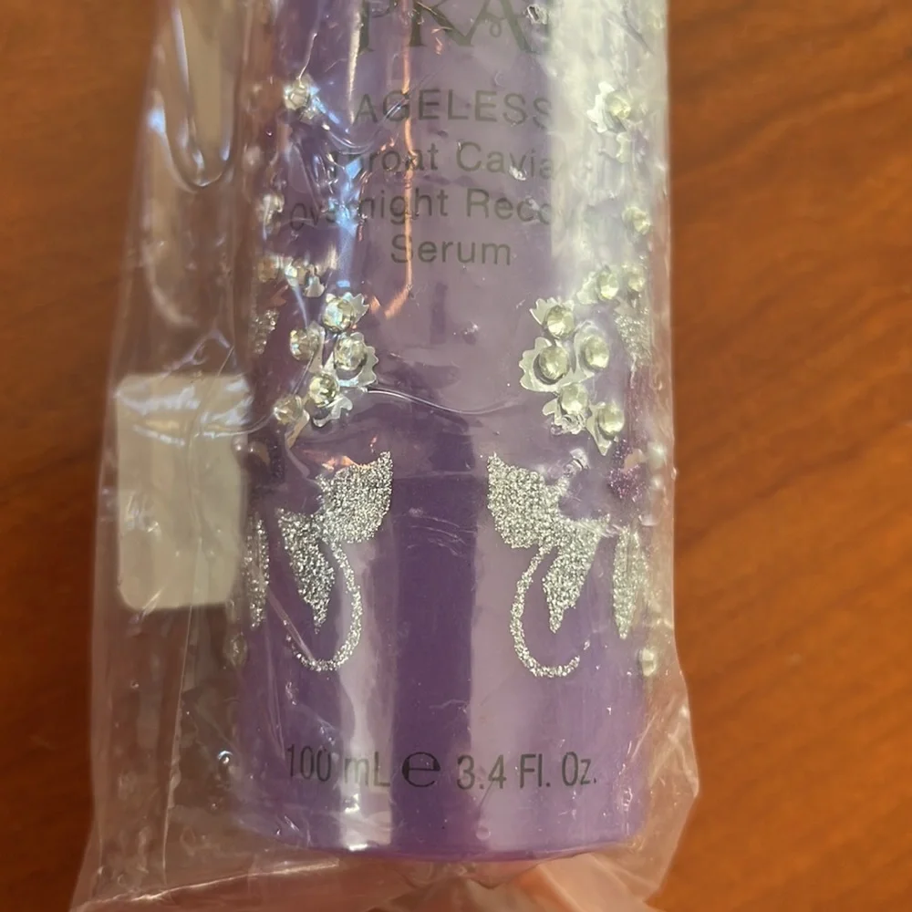 NWT Prai Ageless Throat Caviar Overnight Recovery Serum New Factory Sealed 3.4oz